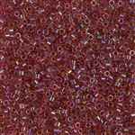 Miyuki Delica Seed Beads 5g 11/0 DB0282 ICL Amber/Red