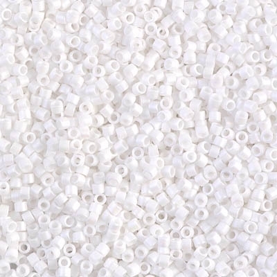 Miyuki Delica Seed Beads 5g 11/0 DB0351 MA White