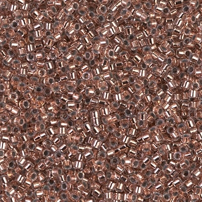 Miyuki Delica Seed Beads 5g 11/0 DB0037 ICL Crystal/Copper
