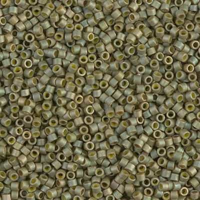 [ DS ] Miyuki Delica Seed Beads 5g 11/0 DB0372 M Matte Light Yellow-Green