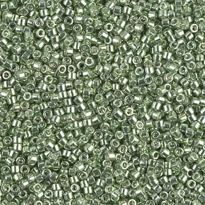 Miyuki Delica Seed Beads 5g 11/0 DB0413 GA Light Green