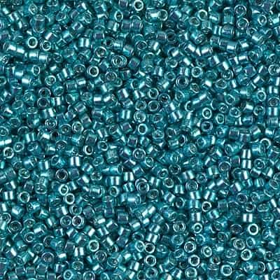 Miyuki Delica Seed Beads 5g 11/0 DB0427 Galvanized Turquoise