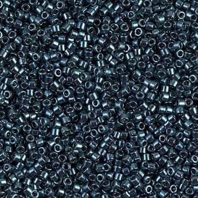 Miyuki Delica Seed Beads 5g 11/0 DB0451 GA Dark Blue-Grey