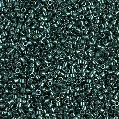 Miyuki Delica Seed Beads 5g 11/0 DB0458 GA Dark Green