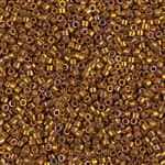 Miyuki Delica Seed Beads 1g 11/0 DB0505 24 Kt Bronze Gold Plated