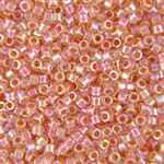 Miyuki Delica Seed Beads 5g 11/0 DB0054 TR Peachy Gold