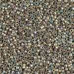 Miyuki Delica Seed Beads 1g 11/0 DB0546 MR Goldish Green/Grey
