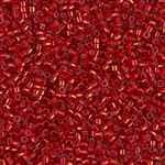 Miyuki Delica Seed Beads 5g 11/0 DB0602 TSL Christmas Red