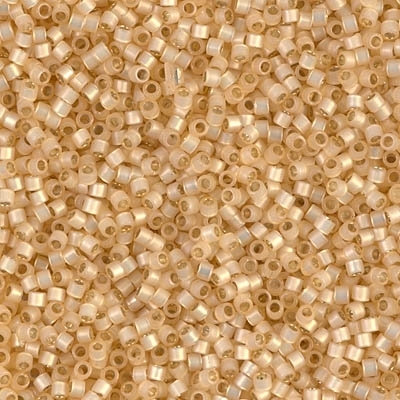 Miyuki Delica Seed Beads 5g 11/0 DB0621 TSL S-MA Butterscotch