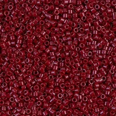 Miyuki Delica Seed Beads 5g 11/0 DB0654 OP Dark Red