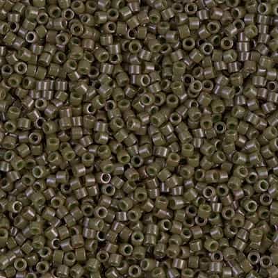 [ DS ] Miyuki Delica Seed Beads 5g 11/0 DB0657 OP Dark Olive