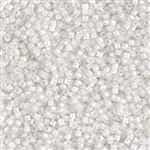 Miyuki Delica Seed Beads 5g 11/0 DB0066 ICL Crystal/White