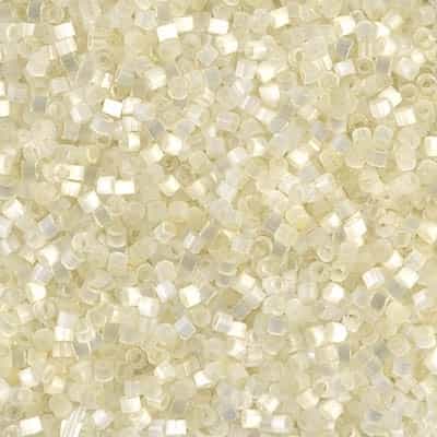 [ DS ] Miyuki Delica Seed Beads 5g 11/0 DB0672 Milky White Satin