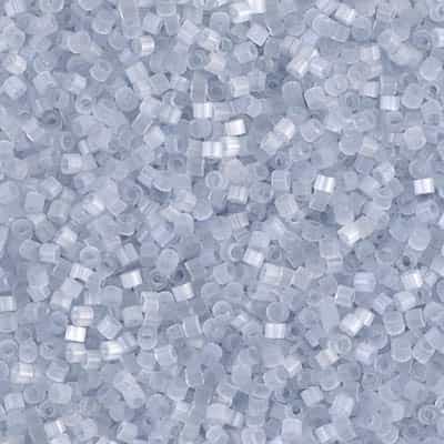 [ DISCONTINUED ] Miyuki Delica Seed Beads 5g 11/0 DB0677 Silvery Grey Satin