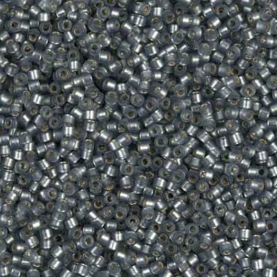 [ DS ] Miyuki Delica Seed Beads 5g 11/0 DB0689 TSL Semi-Matte Light Grey-Green