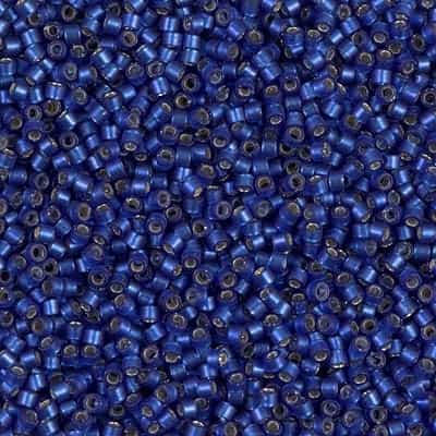 Miyuki Delica Seed Beads 5g 11/0 DB0693 TSL S-MA Sapphire Blue