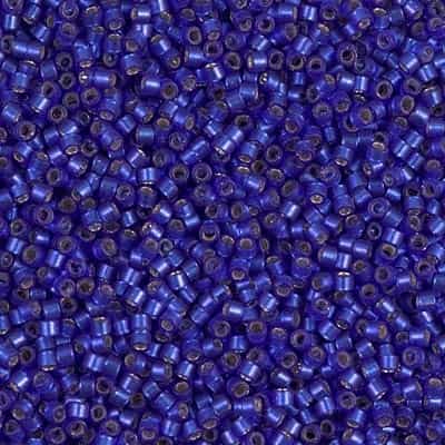 Miyuki Delica Seed Beads 5g 11/0 DB0696 TSL S-MA Cobalt Blue