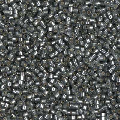 [ DS ] Miyuki Delica Seed Beads 5g 11/0 DB0697 TSL Semi-Matte Grey