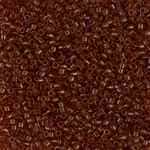 Miyuki Delica Seed Beads 5g 11/0 DB0709 T Dark Amber