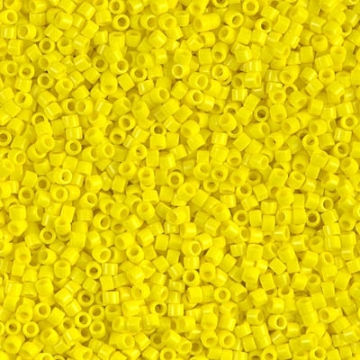 Miyuki Delica Seed Beads 5g 11/0 DB0721 OP Yellow