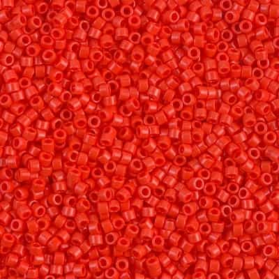 Miyuki Delica Seed Beads 5g 11/0 DB0727 OP Light Red