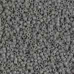 Miyuki Delica Seed Beads 5g 11/0 DB0731 OP Grey