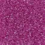 Miyuki Delica Seed Beads 5g 11/0 DB0074 TR Medium Fuchsia