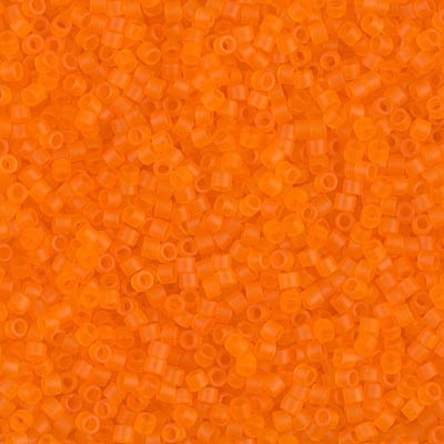 [ DS ] Miyuki Delica Seed Beads 5g 11/0 DB0744 T Matte Orange