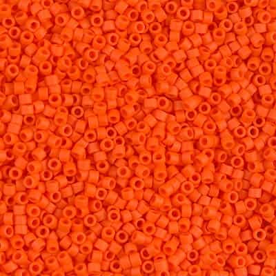 [ DS ] Miyuki Delica Seed Beads 5g 11/0 DB0752 OP Matte Orange