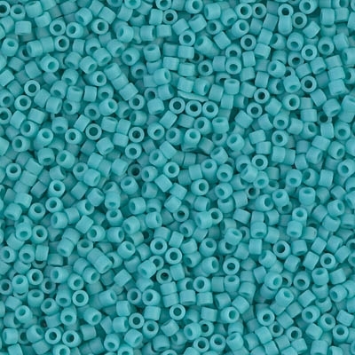 [ DS ] Miyuki Delica Seed Beads 5g 11/0 DB0759 OP Matte Turquoise Green