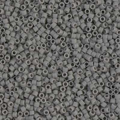 [ DS ] Miyuki Delica Seed Beads 5g 11/0 DB0761 OP Matte Grey