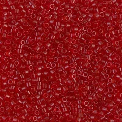[ DS ] Miyuki Delica Seed Beads 5g 11/0 DB0774 T Semi-Matte Red