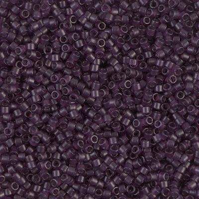 [ DS ] Miyuki Delica Seed Beads 5g 11/0 DB0782 T Semi-Matte Dark Amethyst