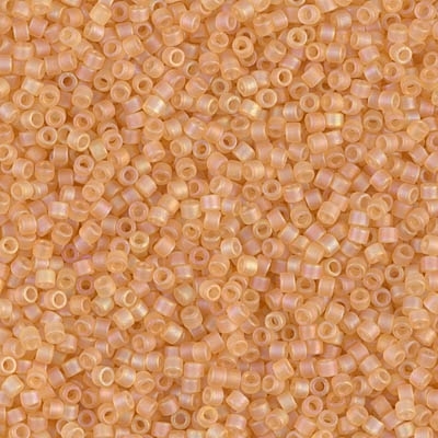 Miyuki Delica Seed Beads 5g 11/0 DB0852 TR MA Light Topaz