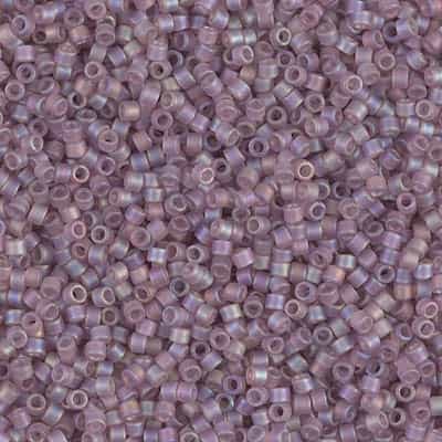 Miyuki Delica Seed Beads 5g 11/0 DB0857 TR MA Dusky Lavender