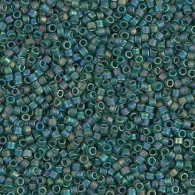 Miyuki Delica Seed Beads 5g 11/0 DB0859 TR MA Dark Green