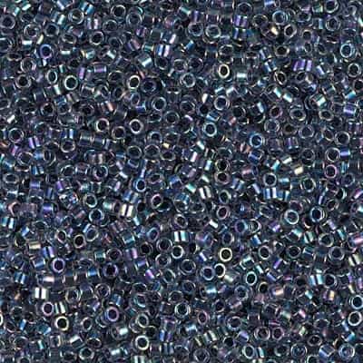 [ DS ] Miyuki Delica Seed Beads 5g 11/0 DB0086 TR Light Steel Blue