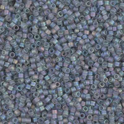 Miyuki Delica Seed Beads 5g 11/0 DB0863 TR MA Grey