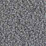 Miyuki Delica Seed Beads 5g 11/0 DB0882 OPR MA Light Grey