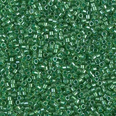 Miyuki Delica Seed Beads 5g 11/0 DB0916 ICL* Light Green/Green
