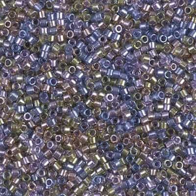 [ DS ] Miyuki Delica Seed Beads 5g 11/0 DB0986 ICL* Purple/Bronze Mix