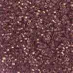 Miyuki Delica Seed Beads 5g 11/0  DBH0108 Hex TL Amethyst