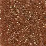 Miyuki Delica Seed Beads 5g 11/0  DBH0121 Hex TL Rose Gold