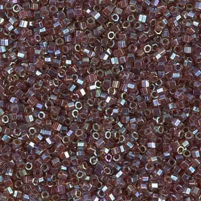 Miyuki Delica Seed Beads 5g 11/0  DBH0122 Hex TR Golden Brown
