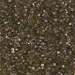 Miyuki Delica Seed Beads 5g 11/0  DBH0123 Hex TL Lt Greyish Olive