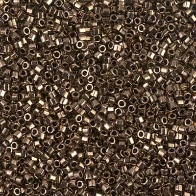 [ DS ] Miyuki Delica Seed Beads 5g 11/0  DBH0022 Hex M Bronze