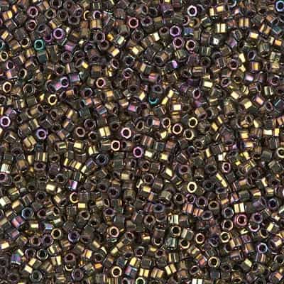 Miyuki Delica Seed Beads 5g 11/0  DBH0023 Hex MR Lt Bronze/Violet