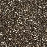Miyuki Delica Seed Beads 5g 11/0  DBH0254 Hex GA Tarnished Silver