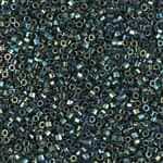 Miyuki Delica Seed Beads 5g 11/0  DBH0027 Hex MR Green/Teal