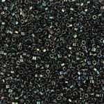 Miyuki Delica Seed Beads 5g 11/0  DBH0003 Hex MR Olive/Blue